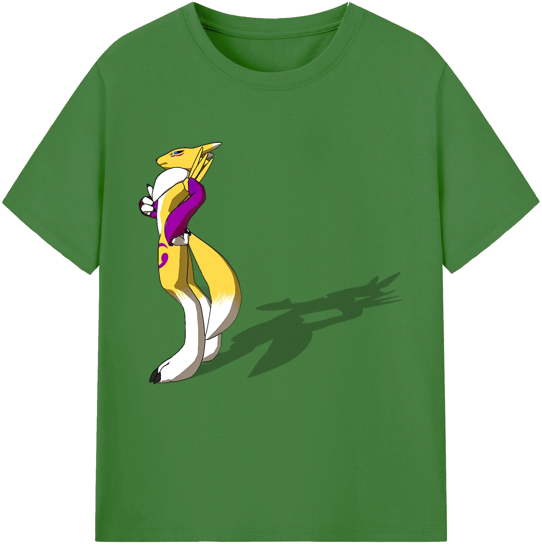 （画像用） Digimon デジタルモンスター/デジモン レディースカジュアルプリントTシャツ（綿100％）